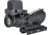 Trijicon ACOG/RCR, 4X32mm Dual Illuminated Red Chevron .223 Reticle, Thumbscrew Mount, LED 3.25 MOA Red Dot RCR, Matte Finish, Black, TA31-C-100813