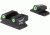 Trijicon Bright Tough 3 Dot Green Front Green Rear Night Sight Set For Beretta Px4 Cd Be11