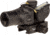 Trijicon Compact Dual Illuminated Low Height Q-LOC ACOG Scope, 1.5x16S, Amber, Circle Dot Reticle, Matte Black, 400332