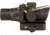Trijicon Compact Dual Illuminated Low Height Q-LOC ACOG Scope, 1.5x16S, Amber, Circle Dot Reticle, Matte Black, 400332