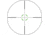 Trijicon Credo HX CRHX624 1-6x24mm Rifle Scope, 30 mm Tube, First Focal Plane, Black, Green MOA Segmented Circle Reticle, MOA Adjustment, 2900022