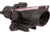 Trijicon Dual Illuminated Low Height Compact ACOG Scope, 3x24 mm, Red, 7.62x39/123gr. Crosshair Reticle, Matte Black, 400357
