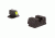 Trijicon FNH HD Night Sight Set - .40, Yellow, FN Herstal, Front Sight Only FN101-C-600674