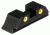 Trijicon Bright &amp; Tough For Glock High Rear With Orange Lamps GL04RO