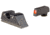 Trijicon HD XR Night Sight Set, MOS Fit Rear, Glock 17, 17L, 19, 22, 23, 24, 25, 26, 27, 28, 31, 32, 33, 34, 35, 37, 38 and 39, Orange, 601092