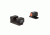 Trijicon HDXR Night Sight Set for FN 509 w/ Orange Front Outline, 601000