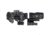 Trijicon MRO HD Patrol Combo Set, 1x25 68 MOA Reticle w/ 2.0 MOA Dot, Full Co-Witness Q-LOC Mount AC32070 and 3x Magnifier w/ Quick Release Flip-to-Side Mount, Black, MRO-C-2200111