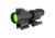 Trijicon MRO SD Patrol 1x25mm Reflex Red Dot Sight, 2.0 MOA Adjustable Red Dot, with Full Co-Witness Quick Release Q-LOC Mount, 3x Magnifier with Quick Release Flip-to-Side Mount, Black, MRO-C-2200368