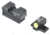 Trijicon Sig HD Night Sight Set,Yellow Front Outline Comparable to 8 Front/8 Rear SG101Y