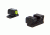 Trijicon Trijicon HD XR Night Sight Set, Yellow Front Outline for Sig Sauer .40S&amp;W, .45ACP, Black SG603-C-600860