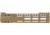 Troy Industries X Series Free Float M-LOK Handguard AR-15 Aluminum Battle Rail, FDE, 9.25in, SRAI-SR1-90FT-X2
