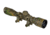TruGlo 4x32 Rangefinding/Trajectory Compensating Crossbow Scope w/ Rings, Camo TG8504C3