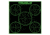 TruGlo 5-Bullseye Target, 12x12, 25 Pack, Black, TG-TG11A25