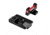 TruGlo Brite-Site Fiber Optic Springfield XD Red Front Green Rear Black, TG-TG132XD
