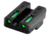 TruGlo Brite-Site TFX Pro Sight Set For CZ 75 Series, Green Rear, Green With Orange Focus Lock Front Sight, TG-TG13CZ1PC