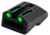 TruGlo TFO 1911 Officer/Commander With Novak LoMount Fiber Optic Green Front Sight, TG-TG131NT4