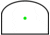TruGlo Tru-Tec 1x 23x17mm 3 MOA Green Dot Black, TG-TG8100G