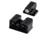 TruGlo Tritium Pro Handgun Sight Set for FN FNX40, White Focus Lock Ring, TG-TG231F2W