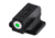 TruGlo Tritium Pro Handgun Sight Set for Kahr, White Focus Lock Ring, TG-TG231A1W