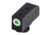 TruGlo Tritium Pro Handgun Sight Set for Walther PPQ, White Focus Lock Ring, TG-TG231W1W
