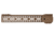 TRYBE Defense AR-15 M-LOK 12in Extra Lightweight Handguard w/ Cut-Away Rail, Flat Dark Earth, 12 Inch, HDG12CR-FDE