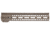 TRYBE Defense AR-15 M-LOK 12in Lightweight Handguard w/ Full Rail, Flat Dark Earth, 12 Inch, HDG12FR-FDE