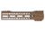 TRYBE Defense AR-15 M-LOK 9in Extra Lightweight Handguard w/ Cut-Away Rail, Flat Dark Earth, 9 Inch, HDG9CR-FDE