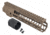 TRYBE Defense AR-15 M-LOK 9in Lightweight Handguard w/ Full Rail, Flat Dark Earth, 9 Inch, HDG9FR-FDE