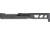 TRYBE Defense Glock 19 9mm Pistol Slide - Version 2, Gen 5, Viper Cut, Sniper Gray, No Base Plate Included, SLDG19G5VPRV2-SG
