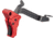 TRYBE Defense Glock 43X Trigger, Red/Black, GLKTRG43X-RD/BK