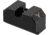 TRYBE Defense High Glow 1-Dot Tritium Night Sights for Glock 17/19/22/23/24/26/27/33/34/35/37/38/39/42/43, Mid, Black, 1DTSG-MD