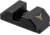 TRYBE Defense High Glow Fiber Optic Night Sights for Glock 17/19/22/23/24/26/27/33/34/35/37/38/39/42/43 &amp; SIG P320/P365, Standard, Black, FOSG-ST