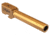 TRYBE Defense Match Grade Non Threaded Pistol Barrel, Glock 20, Gold TIN, PBG20-TIN