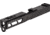 TRYBE Defense Pistol Slide, Glock 17, Gen 3, DeltaPoint Pro Cut, Version 2, Black Cerakote, No Base Plate Included, SLDG17G3DPV2-BN