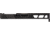 TRYBE Defense Pistol Slide, Glock 17, Gen 4, RMR Cut, Version 2, Black Cerakote, No Base Plate Included, SLDG17G4RMRV2-BN