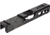 TRYBE Defense Pistol Slide, Glock 19, Gen 3, RMR Cut, Version 2, Black Cerakote, No Base Plate Included, SLDG19G3RMRV2-BN