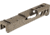TRYBE Defense Pistol Slide, Glock 26, Gen 3/4, RMR Cut, Version 2, FDE Cerakote, No Base Plate Included, SLDG26G34RMRV2-FDE