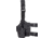 TRYBE Tactical Universal Holster w/ Drop Leg Platform, Black, TRT-UH-DLP-BL
