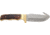 Uncle Henry 185UH Elk Next Gen Fixed Gut Hook Blade Knife, 4.3in, 7Cr17Mov Stainless Steel Blade, Staglon Handle, 1116410