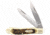 Uncle Henry Uncle Henry 285UH Pro Trapper Next Gen Folding Knife, 3.2in 7Cr17 HC Stainless Steel Clip Point and Spay Blade, Staglon Handle, Sliver, 1135999