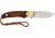 Uncle Henry Pro Hunter Full Tang Fixed Blade Knife, Black / Silver, Medium