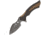 United Cutlery Black Ronin Linerlock A/O Folding Knife, 4.75 black stonewash finish 3Cr13 stainless blade, Black ABS handle with dark earth TPU insert, UC3407