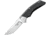 United Cutlery Honshu Sekyuriti Linerlock Folding Knife, 3.5 satin finish 8Cr13MoV stainless blade, Black TPU handle, UC3322