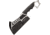 United Cutlery M48 Conflict Cleaver With Vort Knife, 6.25 black oxide coated 2Cr13 stainless cleaver s, Black finger grooved nylon handle, UC3425