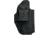 Universal Kydex, IWB Black Kydex, Belt Clip Fits Compact Sized Handguns, OWB Belt Holster, Right Hand