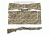 US Night Vision A-TACS Camo Pre-Cut Universal Shotgun Skin Vinyl Wrap, 20x30in, A-TACS Camo AU 116520