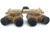 US Night Vision ARGUS Panoramic Night Vision Goggle - Gen III White Phosphor, FDE, 8x6x5in, APNVG-E-WP
