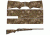US Night Vision KRYPTEK Camo Pre-Cut Universal Rifle Skin Vinyl Wrap, 20x30in, Mandrake 036533