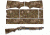 US Night Vision KRYPTEK Camo Pre-Cut Universal Shotgun Skin Vinyl Wrap, 20x30in, Kryptek Mandrake 046529
