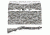 US Night Vision Tiger Stripe Camo Pre-Cut Universal Shotgun Skin Vinyl Wrap, 20x30in, Deep Woods Snow 056532
